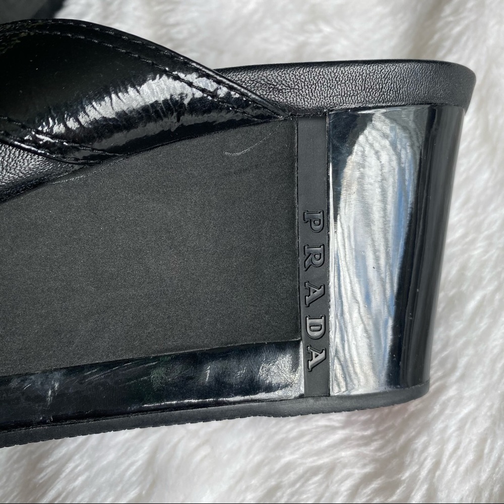 Prada Platform Thong Slides - Picture 6 of 14